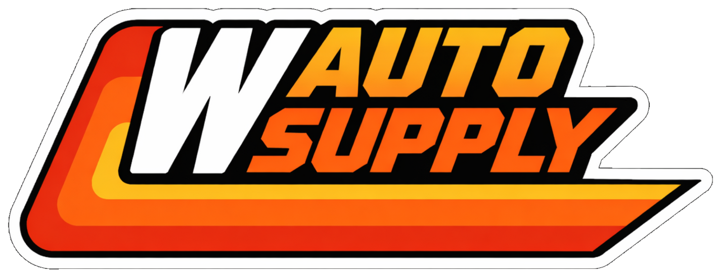 Auto Supply logo with a stylized 'W' american classic car parts